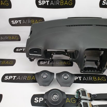 GOLF VI 6 KOMBI DASHBOARD AIRBAG SET VEILIGHEIDSRIEMEN 2