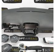 GOLF VI 6 KOMBI DASHBOARD AIRBAG KIT SET BELTS