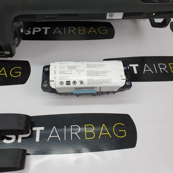 GOLF VI 6 KOMBI DASHBOARD AIRBAG KIT SET BELTS