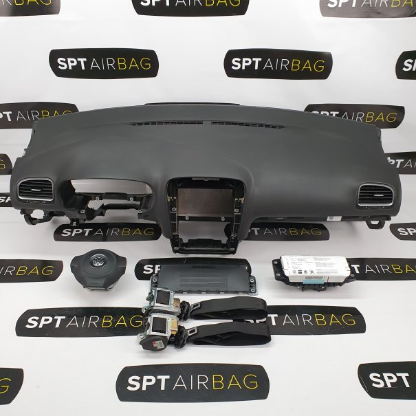 GOLF VI 6 GTI ARMATURENBRETT AIRBAG KIT SICHERHEITSGURTE