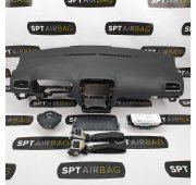 GOLF VI 6 GTI DASHBOARD AIRBAG KIT SET BELTS