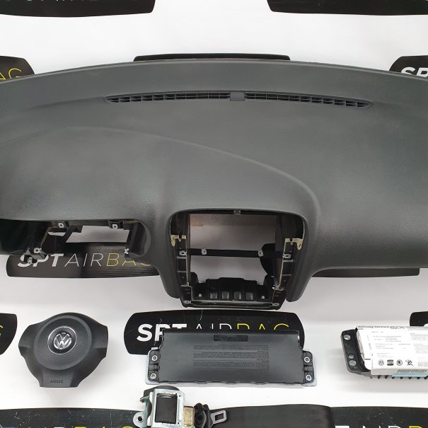 GOLF VI 6 GTI DASHBOARD AIRBAG KIT SET BELTS