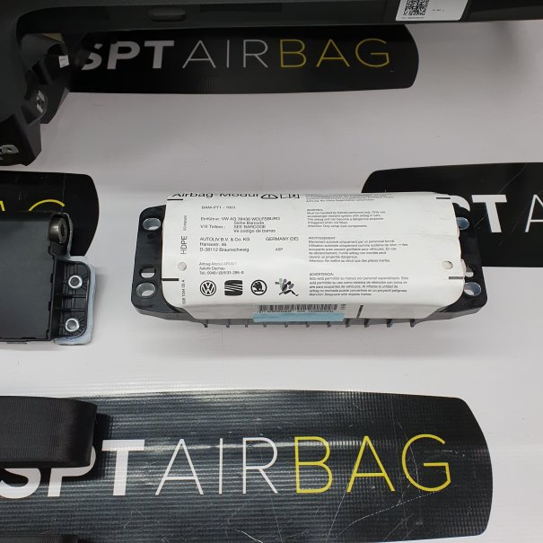 GOLF VI 6 GTI DASHBOARD AIRBAG KIT SET BELTS
