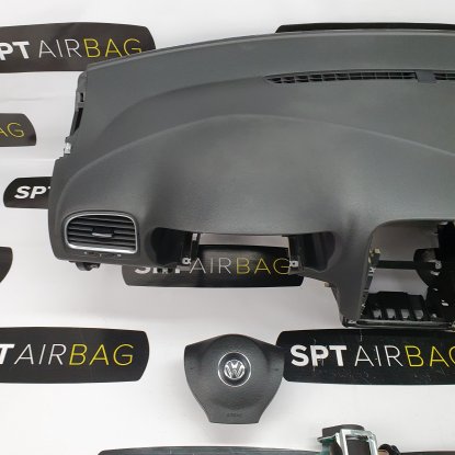 GOLF VI 6 KOMBI DASHBOARD AIRBAG SET VEILIGHEIDSRIEMEN 2