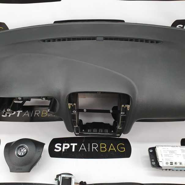 GOLF VI 6 KOMBI DASHBOARD AIRBAG KIT SET BELTS