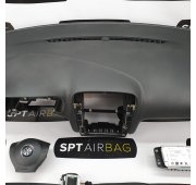 GOLF VI 6 KOMBI DASHBOARD AIRBAG KIT SET BELTS
