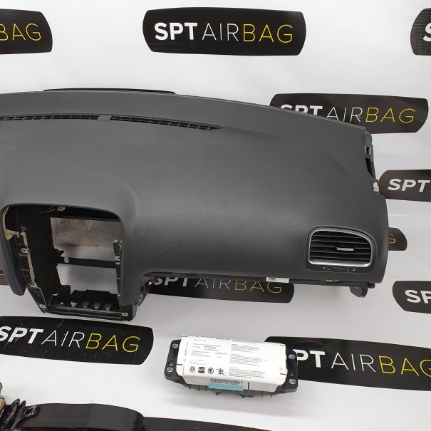 GOLF VI 6 KOMBI DASHBOARD AIRBAG KIT SET BELTS