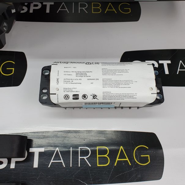 GOLF VI 6 KOMBI DASHBOARD AIRBAG KIT SET BELTS