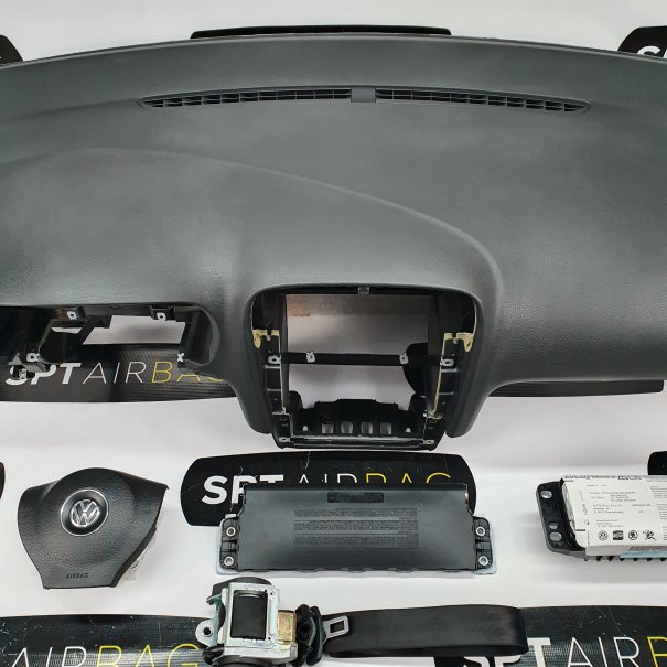 GOLF VI 6 CRUSCOTTO AIRBAG SET CINTURE DI...