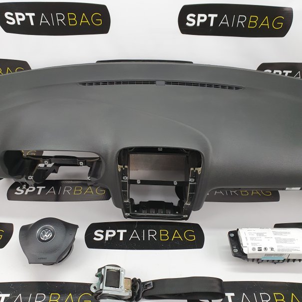 GOLF VI 6 KOMBI DASHBOARD AIRBAG KIT SET BELTS
