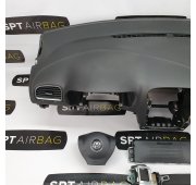 GOLF VI 6 ARMATURENBRETT AIRBAG KIT SICHERHEITSGURTE