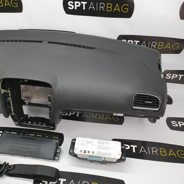 GOLF VI 6 DASHBOARD AIRBAG SET VEILIGHEIDSRIEMEN