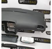 GOLF VI 6 DASHBOARD AIRBAG SET VEILIGHEIDSRIEMEN