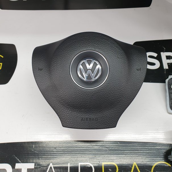 GOLF VI 6 DASHBOARD AIRBAG KIT SET BELTS