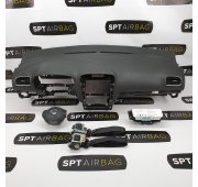 GOLF VI 6 GTI KOMBI DASHBOARD AIRBAG KIT SET BELTS