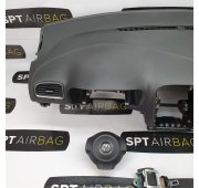 GOLF VI 6 GTI KOMBI DASHBOARD AIRBAG KIT SET BELTS