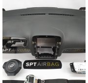 GOLF VI 6 GTI KOMBI DASHBOARD AIRBAG KIT SET BELTS