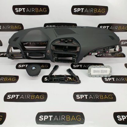 F20 F21 ARMATURENBRETT SPEAKER AIRBAG KIT GURTSTRAFFERN