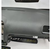 GOLF VI 6 GTI KOMBI DASHBOARD AIRBAG KIT SET BELTS