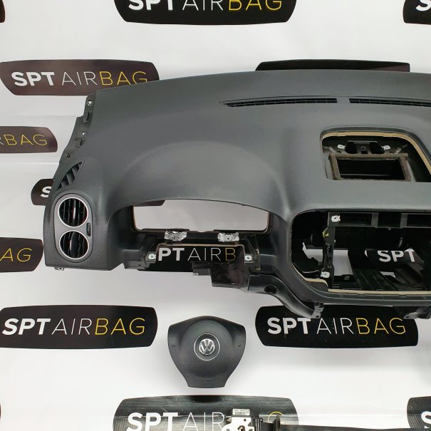 GOLF VI 6 PLUS CRUSCOTTO AIRBAG SET CINTURE DI...