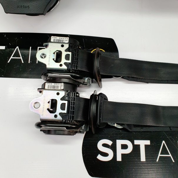 GOLF VI 6 PLUS CRUSCOTTO AIRBAG SET CINTURE DI...