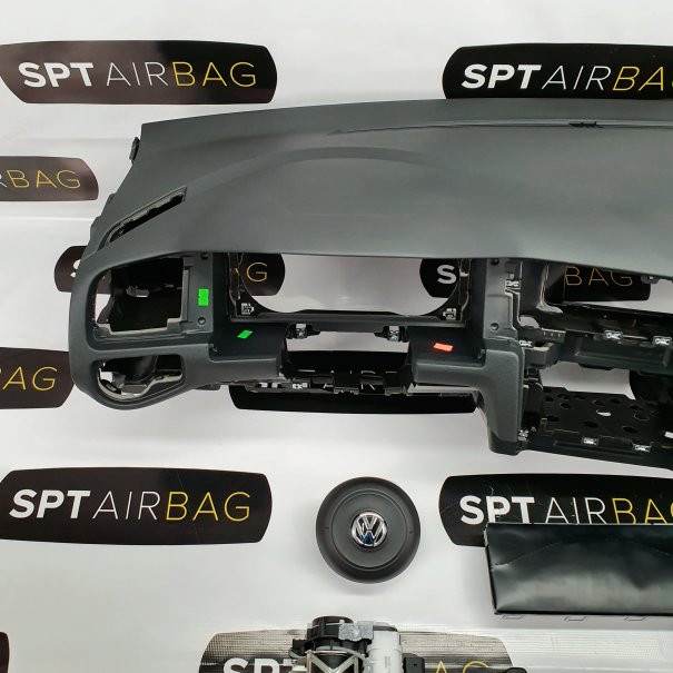 GOLF VII 7 GTI CRUSCOTTO AIRBAG SET CINTURE DI...