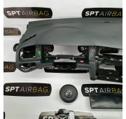 GOLF VII 7 GTI CRUSCOTTO AIRBAG SET CINTURE DI SICUREZZA AIRBAG DA TETTO