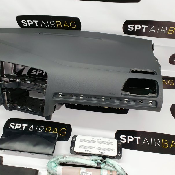 GOLF VII 7 GTI CRUSCOTTO AIRBAG SET CINTURE DI...