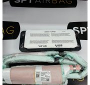 GOLF VII 7 GTI CRUSCOTTO AIRBAG SET CINTURE DI SICUREZZA AIRBAG DA TETTO