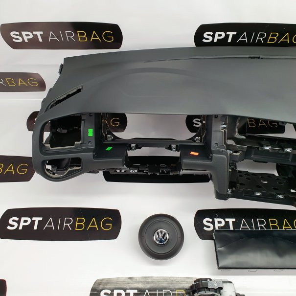 GOLF VII 7 GTI DASHBOARD AIRBAG KIT SEAT BELTS
