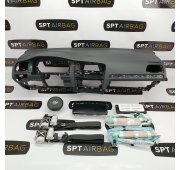 GOLF VII 7 GTI LIFT CRUSCOTTO AIRBAG SET CINTURE DI SICUREZZA AIRBAG DA TETTO