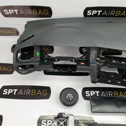 GOLF VII 7 GTI LIFT DASHBOARD AIRBAG KIT SEAT BELTS CURTAINS 2