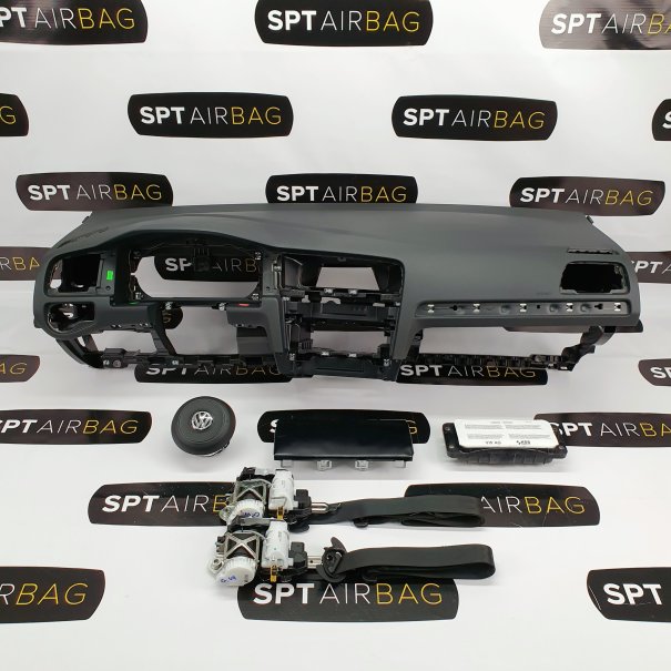 GOLF VII 7 GTI LIFT CRUSCOTTO AIRBAG SET CINTURE DI SICUREZZA