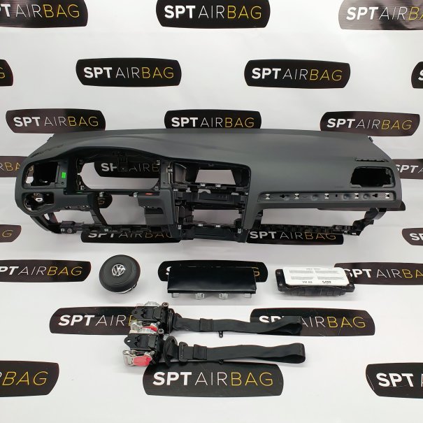 GOLF VII 7 GTI LIFT CRUSCOTTO AIRBAG SET CINTURE DI SICUREZZA