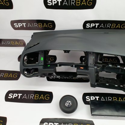 GOLF VII 7 GTI LIFT KONSOLE ARMATURENBRETT AIRBAG 2