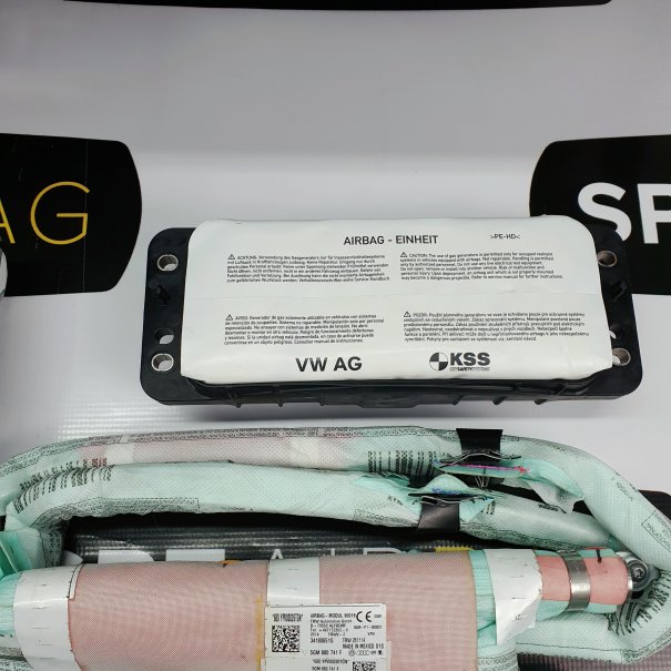 GOLF VII 7 GTI  CRUSCOTTO AIRBAG SET CINTURE DI...