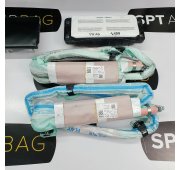 GOLF VII 7 GTI  CRUSCOTTO AIRBAG SET CINTURE DI SICUREZZA AIRBAG DA TETTO