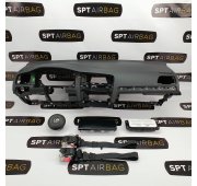GOLF VII 7 GTI DASHBOARD AIRBAG KIT SEAT BELTS
