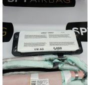 GOLF VII 7 DASHBOARD AIRBAG SET VEILIGHEIDSRIEMEN CORTINAS DE AIRE