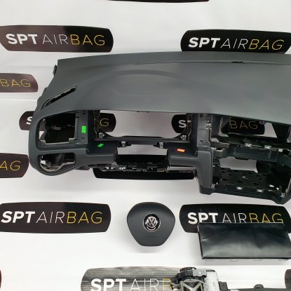 GOLF VII 7 DASHBOARD AIRBAG KIT SEAT BELTS 2