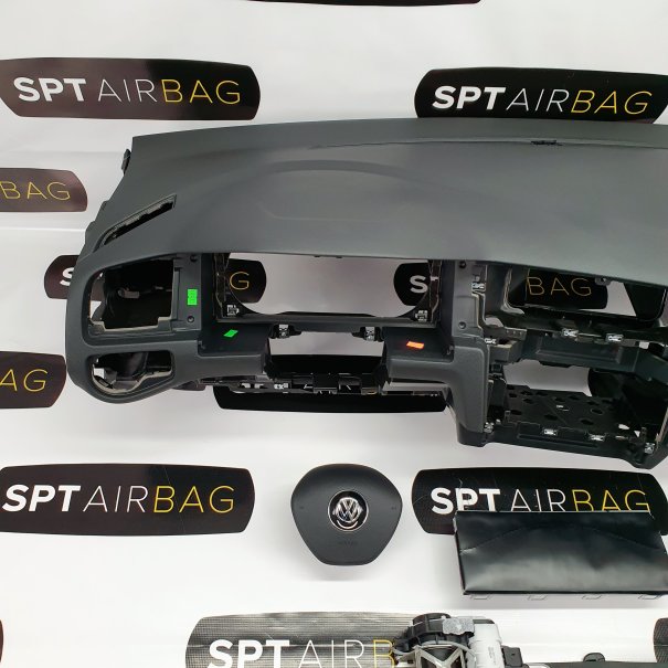 GOLF VII 7 DASHBOARD AIRBAG KIT SEAT BELTS