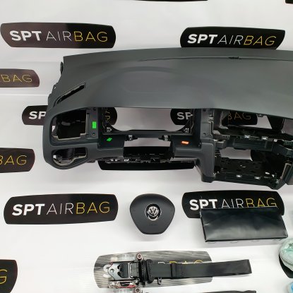 GOLF VII 7  CRUSCOTTO AIRBAG SET CINTURE DI SICUREZZA... 2