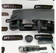 GOLF VII 7  CRUSCOTTO AIRBAG SET CINTURE DI SICUREZZA AIRBAG DA TETTO