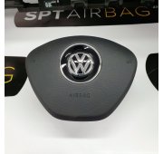 GOLF VII 7  CRUSCOTTO AIRBAG SET CINTURE DI SICUREZZA AIRBAG DA TETTO