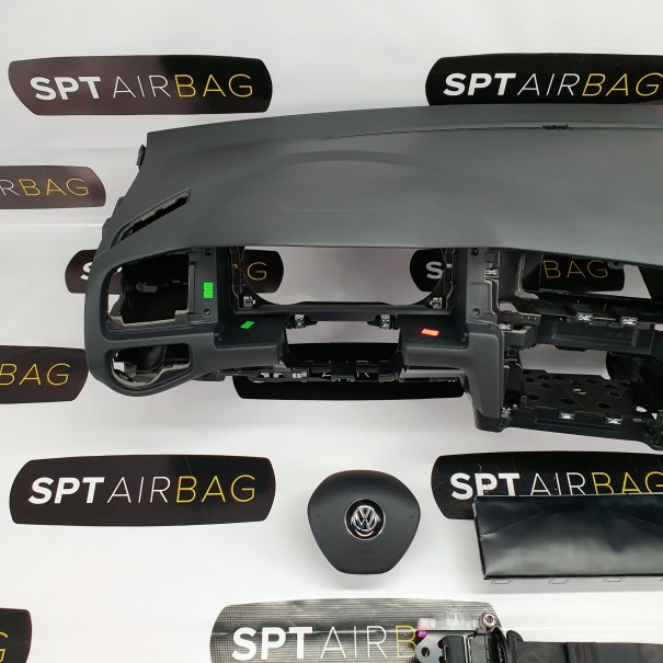 GOLF VII 7 DASHBOARD AIRBAG SET VEILIGHEIDSRIEMEN