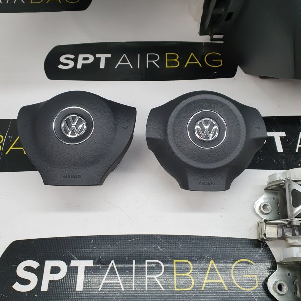 JETTA 5C DASHBOARD AIRBAG KIT SET BELTS