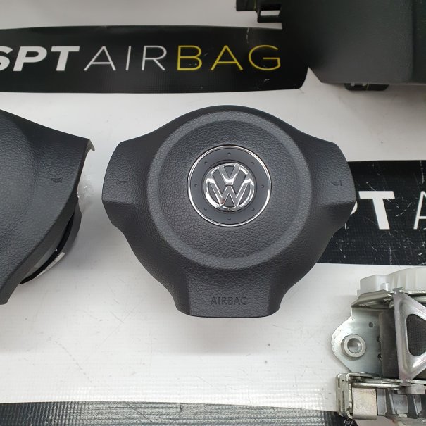 JETTA 5C DASHBOARD AIRBAG KIT SET BELTS