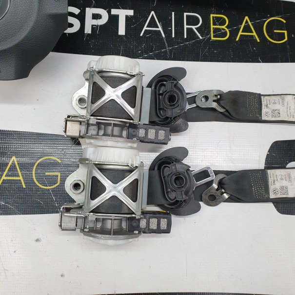 JETTA 5C DASHBOARD AIRBAG KIT SET BELTS