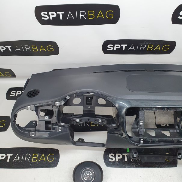 NEW BEETLE DASHBOARD AIRBAG KIT SET BELTS