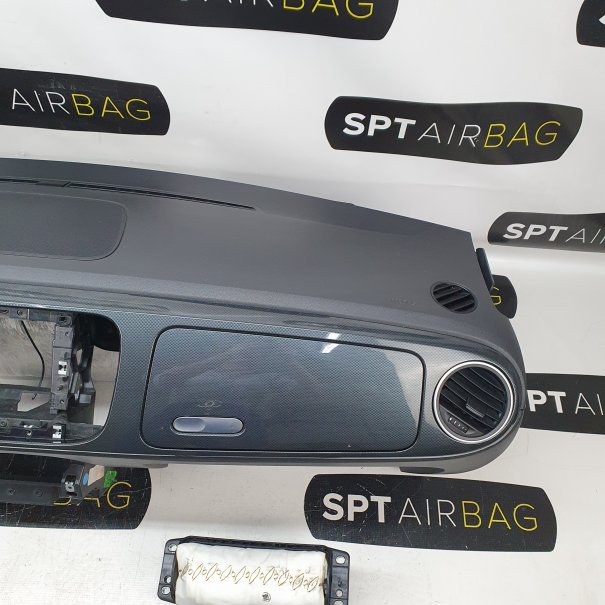 NEW BEETLE DASHBOARD AIRBAG KIT SET BELTS